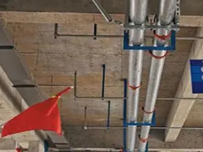 加查管廊支架的安装方法